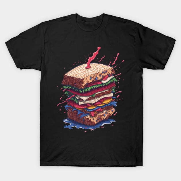 sandwich T-Shirt by Steven Hignell